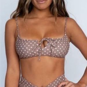 Skatie St. Barths Demi top and Mandi bottom size small
